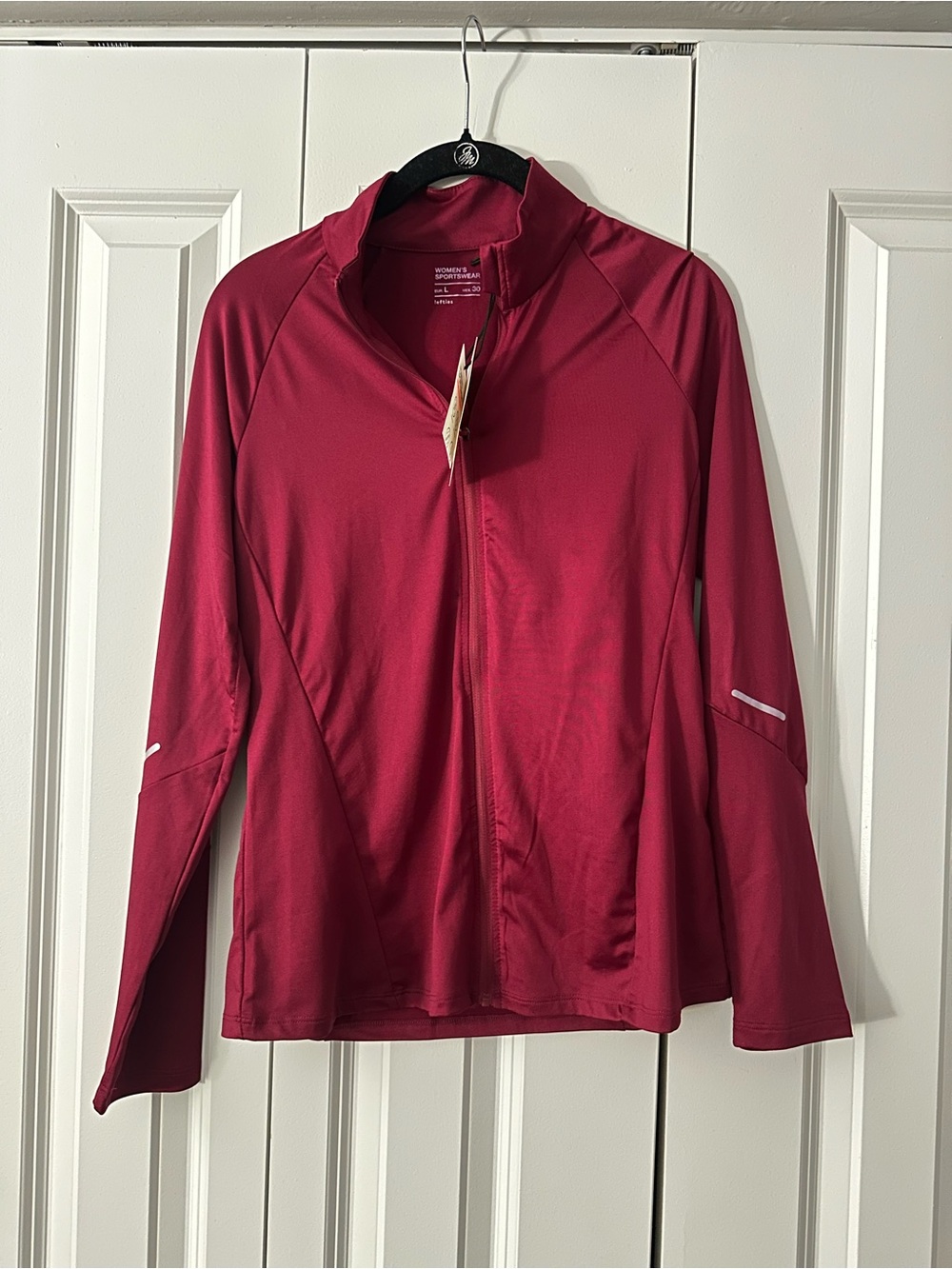 Women’s Lightweight Full-Zip Jacket - Deep Berry